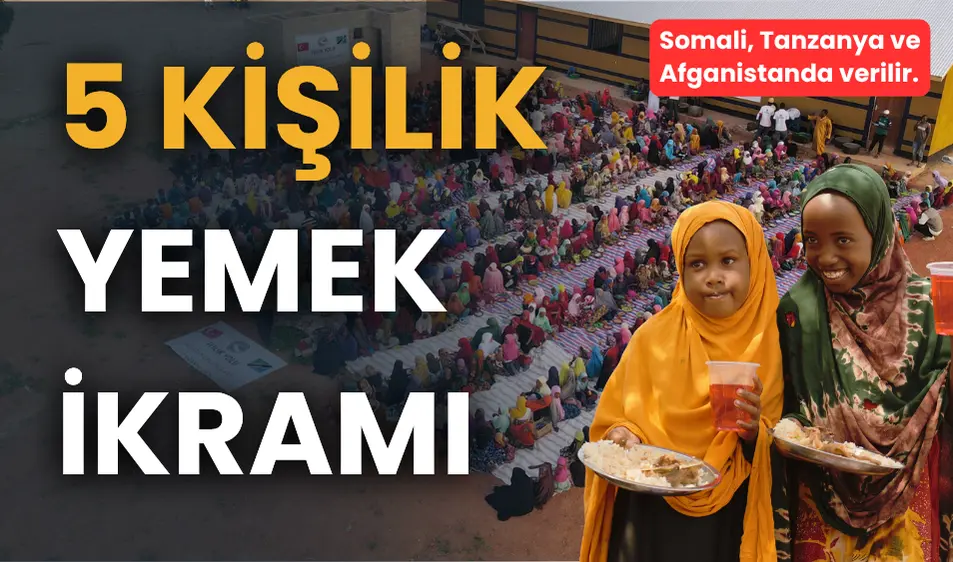 5 Kişilik Yemek İkramı