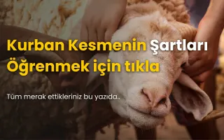 Kurban Kesmenin Şartları