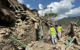 Afganistan’daki Depremzedelere Destek