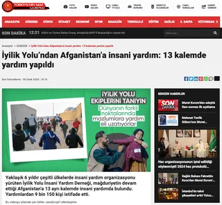 Türkiyenin Sesi | Afganistan