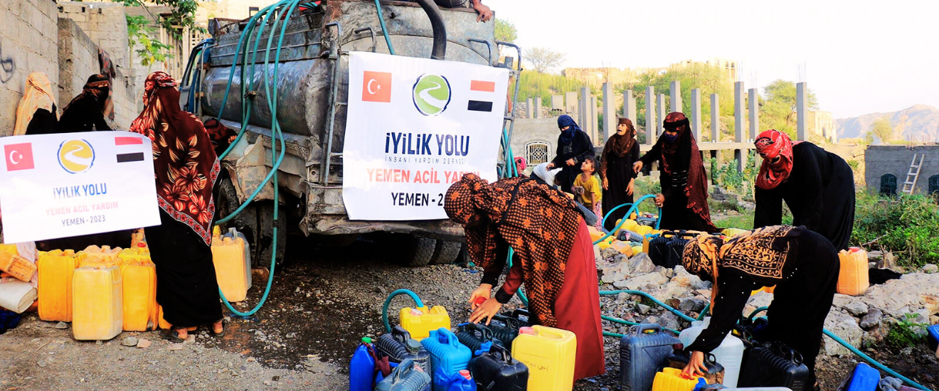 Somali ve Yemen su tankeri dağıtım faaliyeti